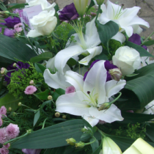 Bouquet of white flowers